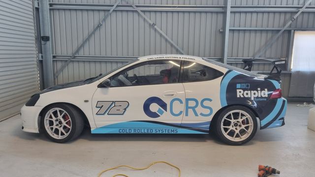CRS race car graphics